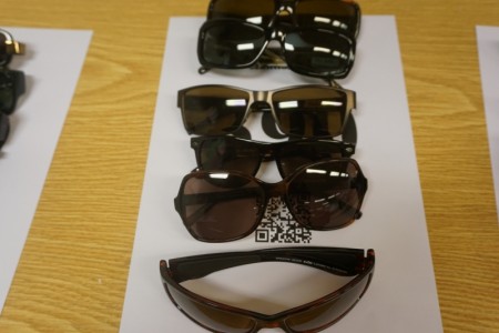 6 pieces. sunglasses (2 prego, 3 x Mexx and 1 x Gill)