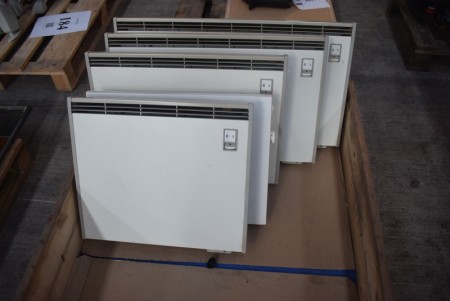 Electric radiators - 5 pcs. Note: 380 volts. 1000W, 800W, 600W and 2 pieces. 400 W. Tested and working.