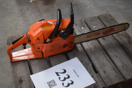 Husqvarna chainsaw - with heat in the handle