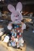 Duracell-kanin med diverse eldele + kasse med kabler