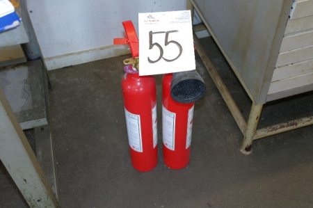 (2) fire extinguishers