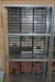 1 section steel shelving containing 9 pieces assortment cabinets containing various fittingsetc.