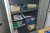 Tool cabinet with content
