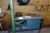 Hose reel + steel cabinet on wheels with content