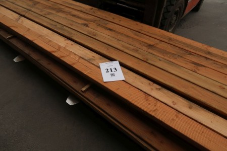90 pcs. terrace boards, 22x115 mm, length 400 cm