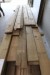 Estimated approx. 75 meter boards impregnated. 22-28x155 mm. Length: 300-480 cm.