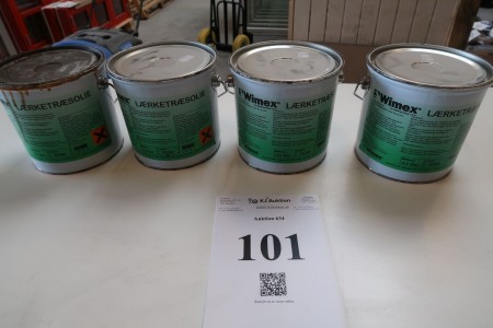 10 Liter Lärchenholzöl, teakfarben