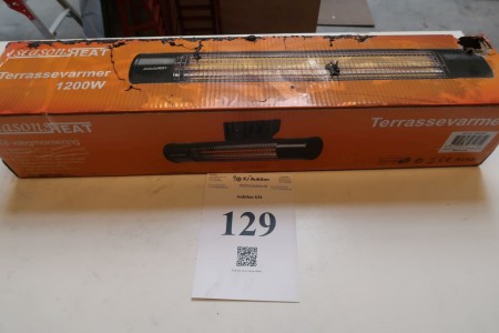 Terrace heater, 230V, 1200W