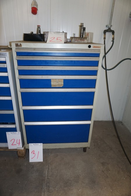 Tool cabinet without content 72x70x122 cm
