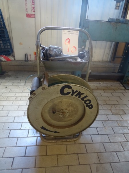 Cyclop Ribbon Tensioner Cart mit Farbband.