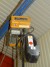 Electric hoist Star lift max 250 kg. Path must only be dismantled with cutting not angle grinding.
