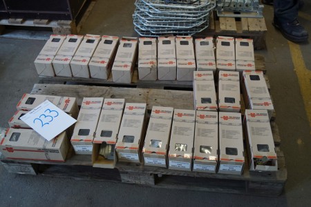 Various boxes of fittings, etc.