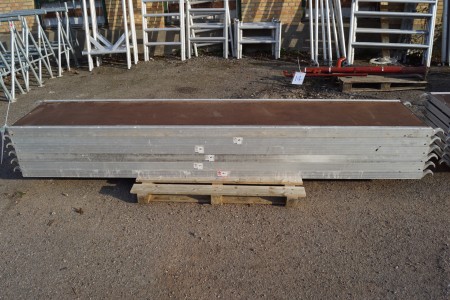 Jombo scaffolding plates length 300 cm wide 60 cm, 6 pcs.