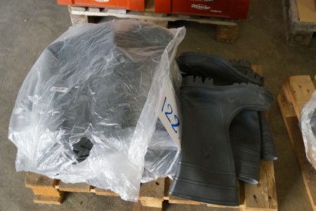 Party safety rubber boots