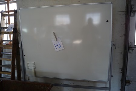 Whiteboard board 150x1230 cm
