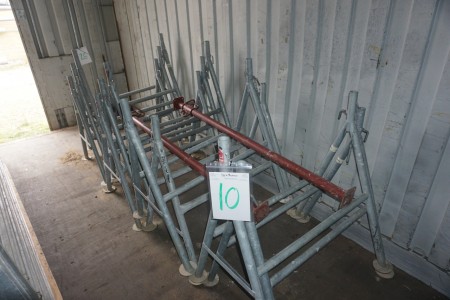 10 pcs scaffold buckets + 10 pcs increase mark Jumbo.