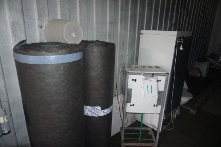 Transportable Metro Therm water heater. + fridge and toilet