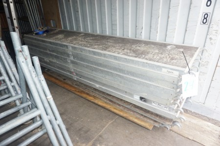 10 pcs 3 meter Alu scaffolding plates brand Jumbo