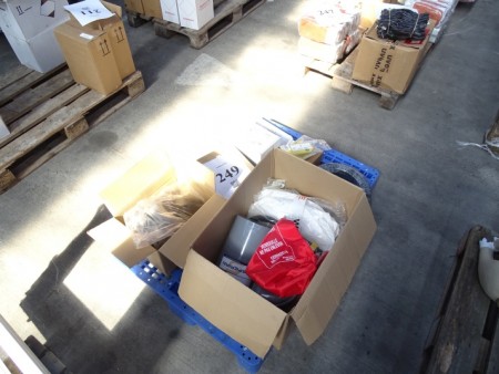 Boxes of equipment for masks