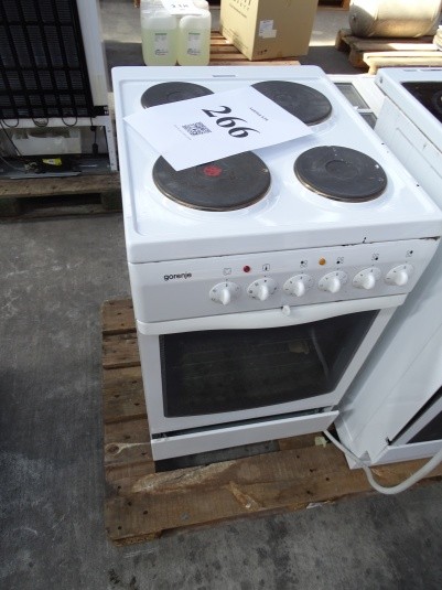 Gorenje stove with oven. 87.5x61x50 cm.