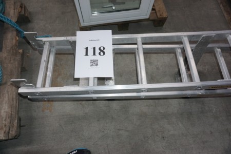 2 pcs. 8-step alloy ladder