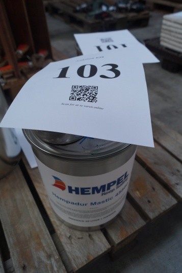 10L Hempel hempadur 45880 + 2 pcs. cures