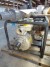 Gasoline water pump. 6.5 hp. 2 ".