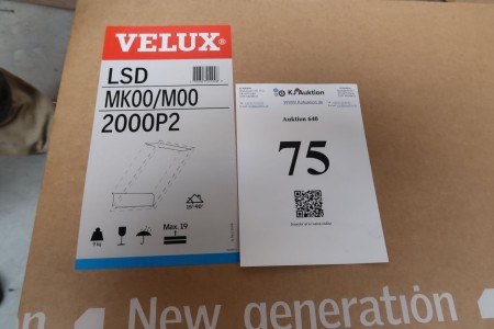 2 pcs. Velux LSD MK00 / M00 2000P2