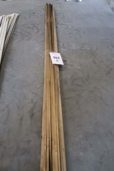 42 meter alloy footboard, 15x68x3000 mm, untreated