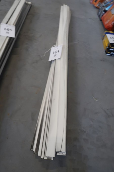 44 meters straight, 14x65x2200 mm, white