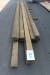 83.4 meter timber, impregnated 50x125 mm, length 14/480, 3/540 cm