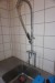 Stainless steel worktop with Wash wall mounted 150x57 cm
