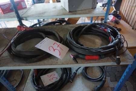 2 pieces of Co2 welding cables tested ok