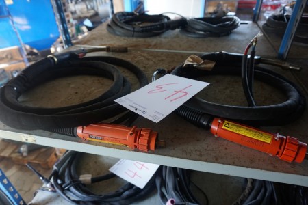 2 Kemppi PMT52W Co2 welding cables tested ok.