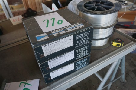 3 boxes with welding wire Fileur AMC 01 1.6 mm