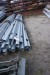 17 pcs Galvanized 5 meters conical for lower limits 0.8 meters -CE