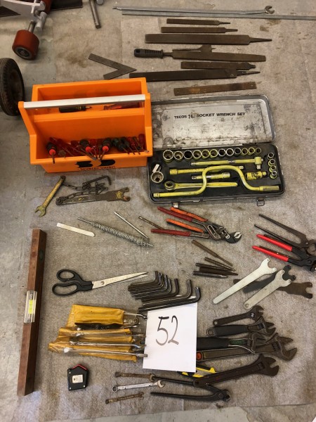 Various hand tools, and more