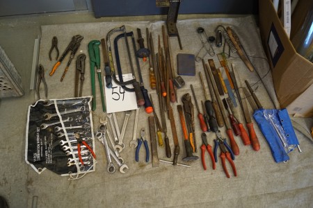 Various hand tools, and more