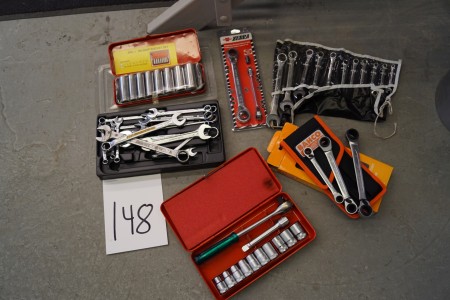 Wrench set + wrenches, and more