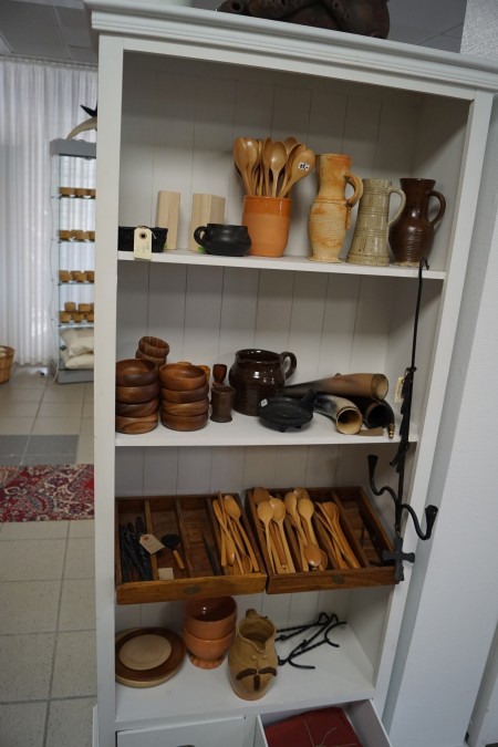 Various store goods, shelving not included