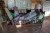 Antikes Kinderbett 150x80 cm + verschiedene Stoffrollen