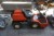 Husqvarna garden tractor. Condition: unknown. However, without battery