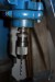 Column drill, brand: BRØDRENE HARTMAN type: 150 h: 190 d: 70 b: 50 cm, with machine screw 11x13 cm, 380v, works