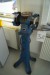 Bench grinder on foot h: 123 ø: about 18 cm, type: SDK3, 0.35 hp