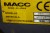 Cold saw brand: MACC special 215 h: 170 b: 56 d: 100 cm, cutter 16 cm, vintage 1996 model: 215 + 2 pcs holders