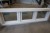 Holz / Aluminium-Fenster, Anthrazit / Weiß, H50xB166,3 cm, Rahmenbreite 14,8 cm, mit festem Rahmen, 3-Schicht-Glas. Modell Foto