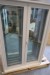 Holz / Aluminiumfenster, Anthrazit / Weiß, H170xB115,4 cm, Rahmenbreite 14,8 cm, innen, mit Rettungsöffnung, 3-Schicht-Glas. Modell Foto