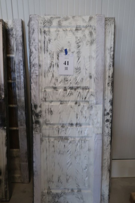 Filling door, white, 725x2040x40 mm.