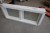 Wood / aluminum window, Anthracite / white, H50xB115,4 cm, frame width 14,8 cm, with fixed frame, 3-layer matt glass. model Photo