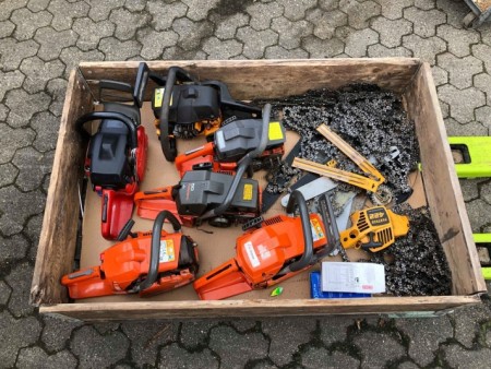 Spare parts for chainsaws